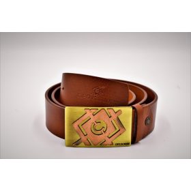 CIPO & BAXX FÉRFI BŐR ÖV C44856 TABA