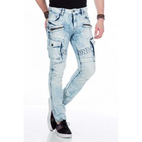 CIPO & BAXX VILÁGOS REGULAR FIT NADRÁG CD435 ICE BLUE