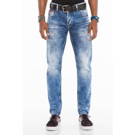 CIPO & BAXX DIVATOS FÉRFI SLIM FIT FARMER CD520 BLUE