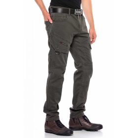 CIPO&BAXX DIVATOS FÉRFI FARMERNADRÁG CD566 KHAKI