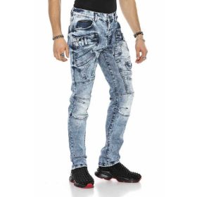 CIPO&BAXX DIVATOS FÉRFI FARMERNADRÁG CD598 BLUE