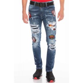 CIPO & BAXX DIVATOS FÉRFI FARMER CD643 BLUE