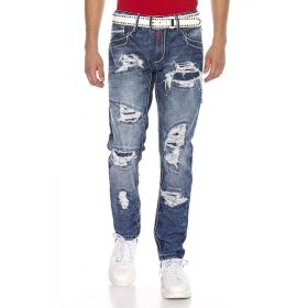 CIPO&BAXX FÉRFI REGULAR FIT FARMERNADRÁG CD644 BLUE