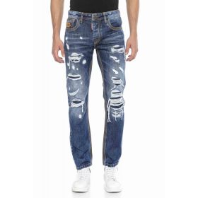 CIPO & BAXX DIVATOS FÉRFI FARMERNADRÁG CD670 BLUE