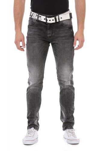 CIPO&BAXX REGULAR FIT FÉRFI FARMERNADRÁG CD712 ANTHRACITE