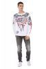 CIPO&BAXX REGULAR FIT FÉRFI FARMERNADRÁG CD712 ANTHRACITE