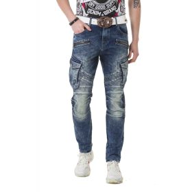 CIPO & BAXX DIVATOS FÉRFI FARMERNADRÁG CD780 BLUE