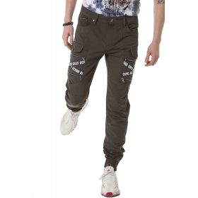CIPO & BAXX DIVATOS FÉRFI NADRÁG CD786 KHAKI