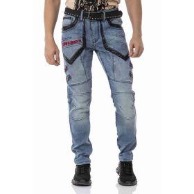 CIPO & BAXX DIVATOS FÉRFI FARMERNADRÁG CD795 BLUE