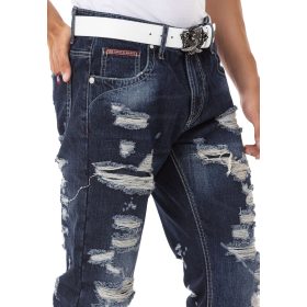 CIPO & BAXX DIVATOS FÉRFI FARMER CD843 DARK BLUE