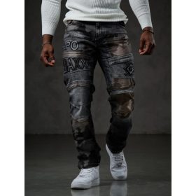 CIPO & BAXX DIVATOS FÉRFI FARMERNADRÁG CD859 BLACK
