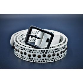 CIPO & BAXX FÉRFI BŐR ÖV CG132 WHITE