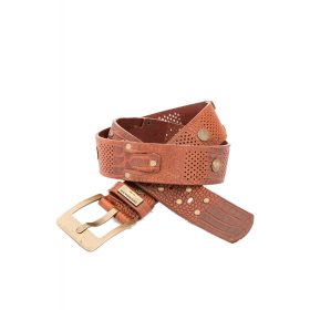 CIPO & BAXX FÉRFI BŐR ÖV CG158 TABA