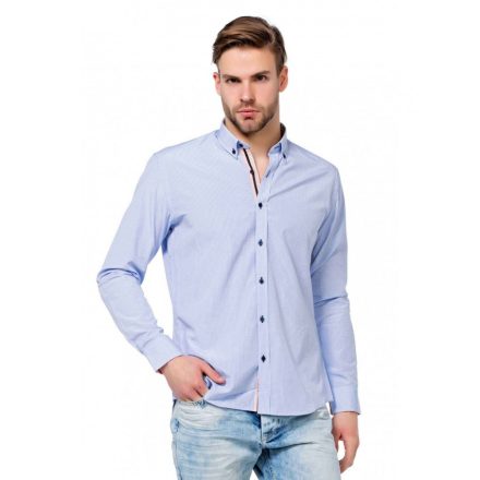 Cipo & Baxx fashionable men's shirt CH144 BLUE