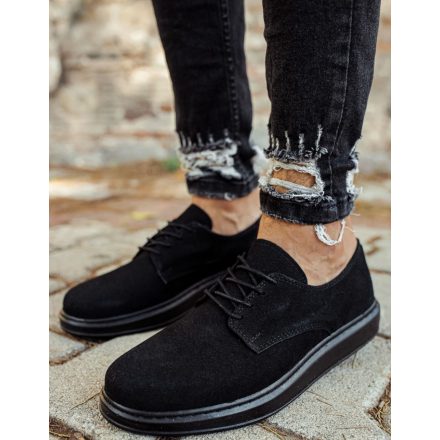 CHEKICH-003.01 BLACK divatos férfi cipő