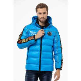 CIPO & BAXX FÉRFI TÉLIKABÁT KÉK