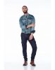 Cipo & Baxx men's denim jacket CJ145 BLUE