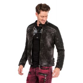 CIPO & BAXX TÉLI FARMERKABÁT CJ236 BLACK
