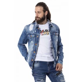 CIPO & BAXX DIVATOS FÉRFI FARMERKABÁT CJ291 BLUE