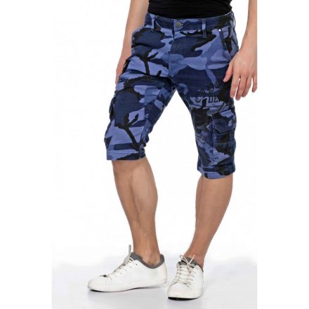 Cipo & Baxx blue camouflage pants ck179camoublue
