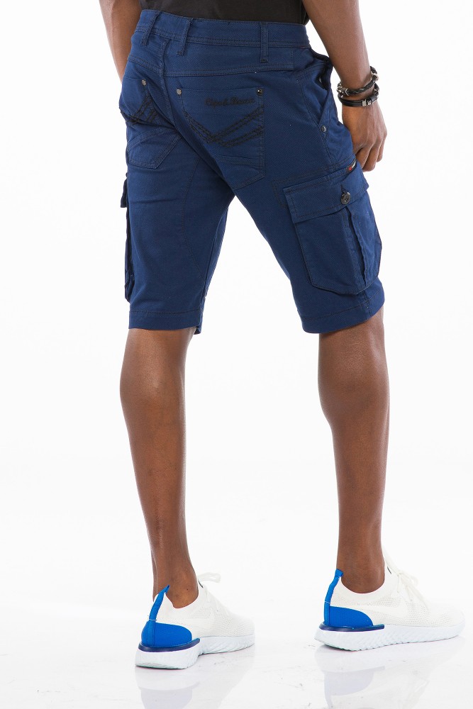 Cipo /& Baxx Herren Designer Denim Jeans shorts Bermuda pantalones cortos suturas ck198