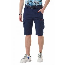 CK265 NAVY BLUE DIVATOS FARMER RÖVIDNADRÁG