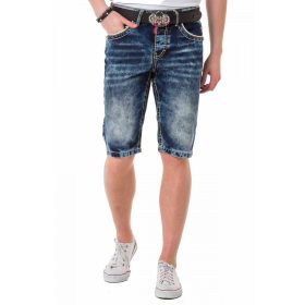 CIPO & BAXX DIVATOS FARMER RÖVIDNADRÁG CK268 BLUE