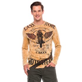 CIPO&BAXX HOSSZÚ UJJÚ PÓLÓ CL348