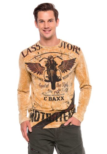 CIPO&BAXX HOSSZÚ UJJÚ PÓLÓ CL348