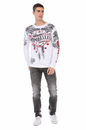 CIPO&BAXX HOSSZÚ UJJÚ PÓLÓ CL450