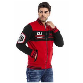 CIPO&BAXX FÉRFI PULÓVER CL500 RED