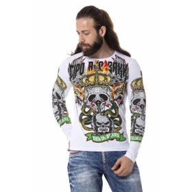 CIPO&BAXX HOSSZÚ UJJÚ PÓLÓ CL514