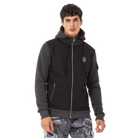 CIPO & BAXX KAPUCNIS FÉRFI PULÓVER ANTHRACITE