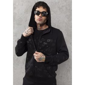CIPO & BAXX KAPUCNIS FÉRFI PULÓVER BLACK