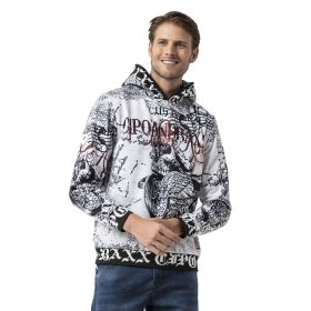 CIPO & BAXX FÉRFI KAPUCNIS PULÓVER