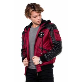 CIPO & BAXX VÍZÁLLÓ TÉLIKABÁT CM134RED