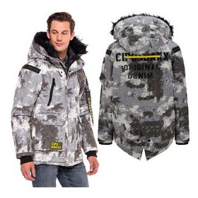 CIPO & BAXX DIVATOS TÉLIKABÁT CM155WHITE