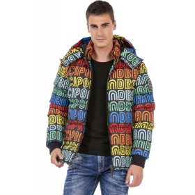 CIPO&BAXX FÉRFI TÉLIKABÁT CM186 BLACK