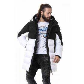 CM206 FEKETE FÉRFI KABÁT