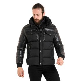 CIPO&BAXX FÉRFI TÉLIKABÁT FEKETE