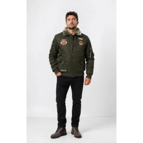 CIPO & BAXX VÍZÁLLÓ TÉLIKABÁT CM232 KHAKI