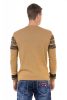 CIPO&BAXX FÉRFI KÖTÖTT PULÓVER CP243 CAMEL