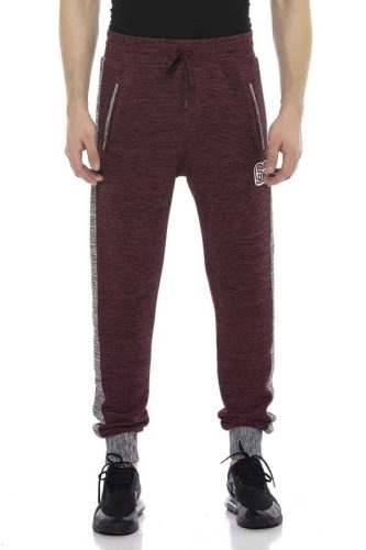 CIPO&BAXX MELEGITŐNADRÁG CR120 BURGUNDY-GREY