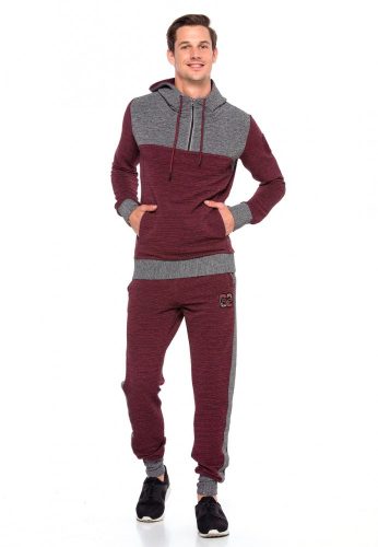 CIPO & BAXX MELEGÍTŐ SZETT CR120_CL372BURGUNDY-GREY