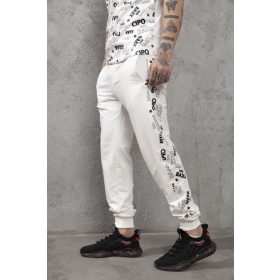 CIPO&BAXX FÉRFI MELEGÍTŐNADRÁG CR157ECRU