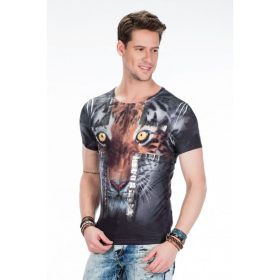 CIPO & BAXX FÉRFI PÓLÓ CT389 BLACK