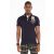 Cipo & Baxx divatos férfi póló CT475 Navy Blue
