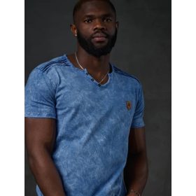 CIPO&BAXX DIVATOS FÉRFI PÓLÓ CT497BLUE