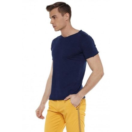 Cipo & Baxx fashionable men's T-shirt CT525navyblue