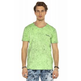 Cipo & Baxx fashionable men's T-shirt CT501black